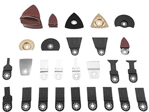 Hojas Multiherramienta Juego de 100 Piezas Accesorios para Herramientas Oscilantes Hoja de Sierra Oscilante Multiherramienta para Worx, etc.