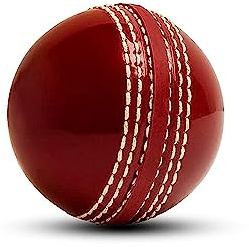 ACZET Cricket Balls for Training, Coaching, Practice & Excellent Bounce Skills Soft Foam Rubber Cricket Ball with Durable Traditional Seams Stitched for All Age Players (Red)