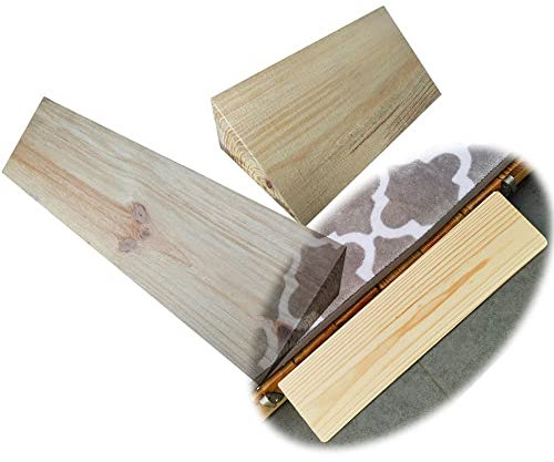 EMENAR Holz Schwellenrampen, Rutschfester Auffahrrampe 6cm Hoch, Tragbare Hangrampe Rollstuhlrampe Stufenrampe Für Motorrad, Roller, Fahrrad, Haustiere (Size : 30 * 10 * 6cm(12 * 3.9 * 2.4inch))
