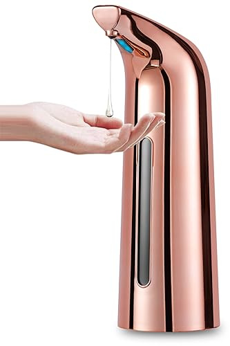 GULICA Automatic Soap Dispenser, Rose Gold