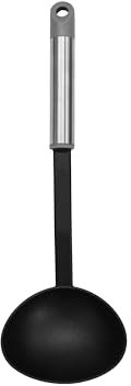 Fackelmann MODE Soup Ladle, Non-Stick Plastic, Sauce Ladle, Stirring & Serving, Heat-Resistant Up To 200 Degrees, Home & Professional, Large Scooping Stew & Gravy Spoon, 31.5cm