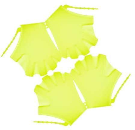 Gogogmee 4stücke Tauchhandschuhe Für Junge Mädchen Schwimmhandschuhe Aus Wasserfeste Handschuhe Zum Schwimmen Tauchhilfsfäustlinge Für Wasserfitnesskurse Und Schwimmspiele