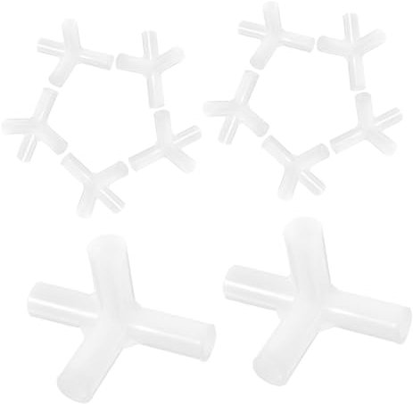 MOBUTOFU 24stücke Teiliges Zeltstangen-Adapter Aus Robustem Vierwegiger Verbinder Für Outdoor-zeltgestänge Kompatibel Mit Stangen Stabiler Ersatz Für Pavillon Patio Und Gartenüberdachungen