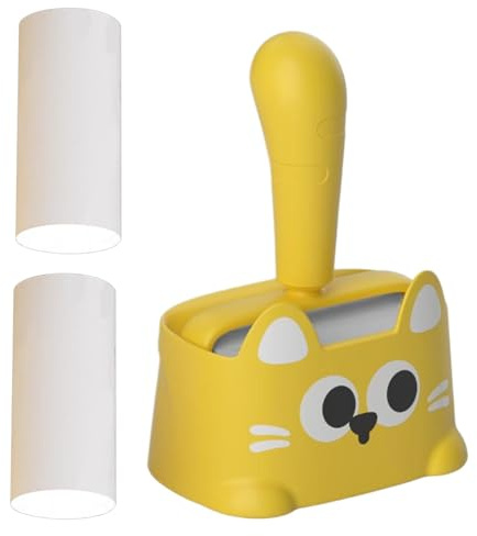 Sticky Lint Rollers - Pet Hair Dust Cleaner, Sticky Lint Remover For Clothes | Car Upholstery Lint Brush, Voy Lint Brush