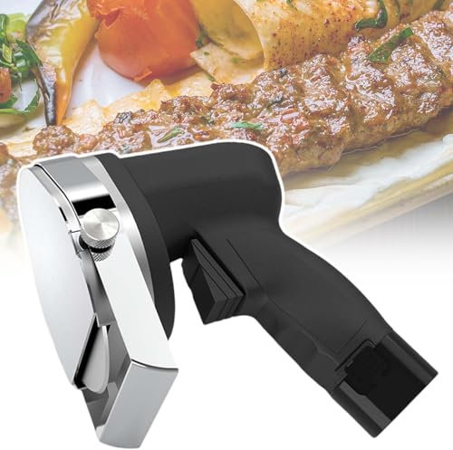 vnmudzeo Cuchilla Profesional para Kebab Y Shawarma, 2 X 2500 Mah, Ligera Y De PrecisióN
