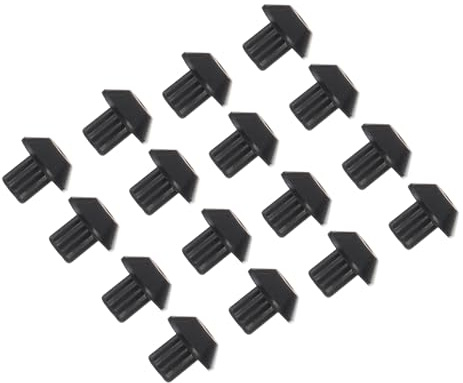 GAROZATION 48PCS Rubber Grate Feet for Gas Range Burner Grate Replacement Compatible with Wbk Stove Burner Foot Pads Prevent Scratches Easy Install