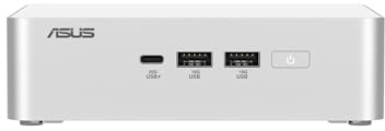 ASUS Mini PC | NUC 15 Pro+ | Silber | Core Ultra 9 285H | RAM: 128GB | SSD: 2TB | Windows 11 Pro | Office 2024 Pro | Sicherungsstick