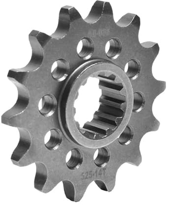 Cadena de Motocicleta 525, 15 Dientes, Rueda Dentada de 14 Dientes for 600, 650 Day/ONA, 660TT (2000-2005)(525chain-14T)