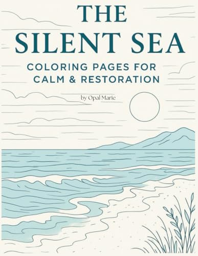 The Silent Sea: Coloring Pages for Calm and Restoration