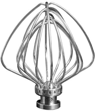 Kitty Professional Profi-Schneebesen Schaumschläger 2 Drähte mehr, kompatibel mit Kitchen Aid 4,3 & 4,7/4,8 Liter Küchenmaschine: spülmaschinenfest, max. Volumen das man hören kann, Gastro-Qualität