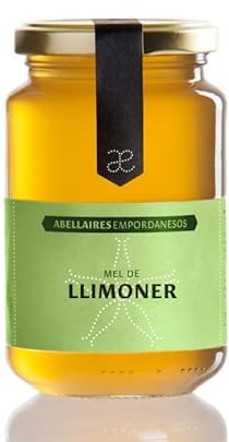 Miel de limón | 100% natural, artesana y sin pasteurizar. Origen litoral catalán. Miel directa del apicultor (tarro cristal 500 gr.)