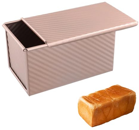 NiceLand Mold bakform med lock nonstick rostat bröd bakform för toast, smörgås, kaka