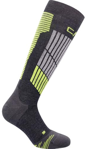 CMP - Ski Sock Graphene, Titanio-Alluminio, 43/45
