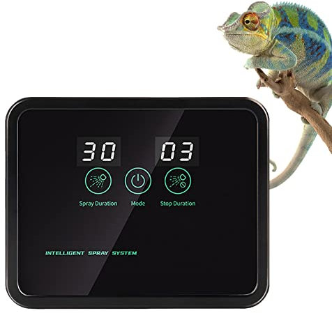 Humidifiers Reptile Humidifier - Reptile Humidifiers Smart Misting System | Adjustable 360 Degrees Misting Nozzles, Rainfall Intelligent Terrarium Fogger System