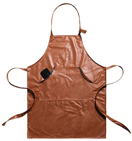 Arbeit Segeltuch Schürze,Werkzeug Schürze, Schürzen for Männer, Herrenschürze for Gartenarbeit, Grillen, Holzbearbeitung, Friseur, Werkstatt, Unisex-Arbeitsschürze aus Segeltuch for Tischler(Yellow)