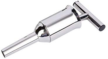 Stainless Steel Sausage Maker Homemade Meat Stuffer Filler Hand Operated