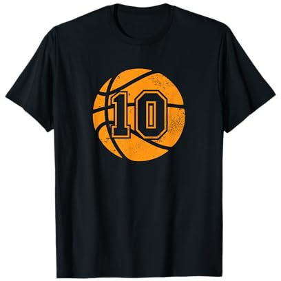 Basketball Player #10 - Maglia da Basket Numero 10 Maglietta