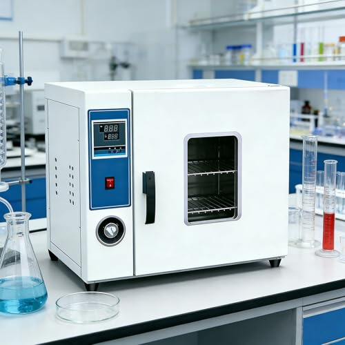 Forno di essiccazione con ventola a velocità regolabile, essiccatore d'aria digitale da laboratorio, forno di essiccazione a convezione forzata, termostatico riscaldato(16L)
