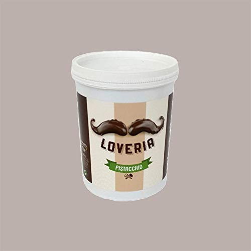 Lucgel Crema Spalmabile al Gusto di Pistacchio Loveria Leagel - 1,2 Kg | 1,2 Kg