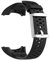 WIIKAI Armband Ersatzarmbänder kompatibel für Polar M400/M430 Silikon Ersatz Uhrenarmbänder.(schwarz)