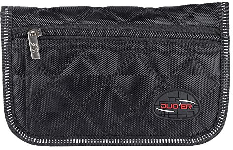 Btuty Mundstücktasche für Trompete, mit 4 weichen Fächern, Schwarz