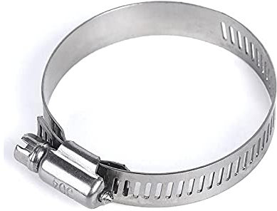 Collier de serrage en acier inoxydable 304 de grande taille, type américain, vis sans fin, ligne de tube de carburant, attache de tuyau d'eau (Size : 175-197mm)
