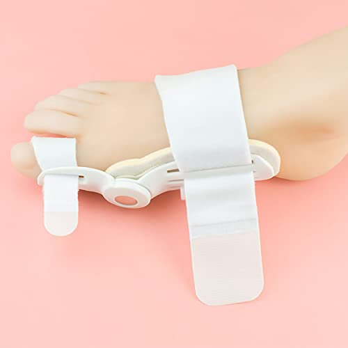 ALINZO Bunion Corrector 2pc – Hallux Valgus Big Toe Separators Straightener Orthopädische Bunion Splint & Big Toe Straightener für Hallux Valgus