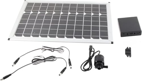 12V Solar Powered 20W Solar Fountain Pump with Solar Panel for Irrigation Water Supply and Circulation