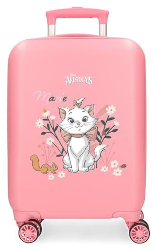Disney Aristocats Marie-Gepäck – Gepäck für Kinder, Mädchen. Das Handgepäck Aristocats Marie mit seitlichem Zahlenschloss und 4 Rädern besteht aus ABS, einem stabilen und leichten Material.