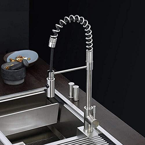 Generico Rubinetto della Cucina,Rubinetti, Rubinetto per pentola per Verdure da Cucina sopra lavabo da appoggio lavabo da appoggio lavello a Fessura Singola Rubinetto a Doppia Fessura rubinetti a tir