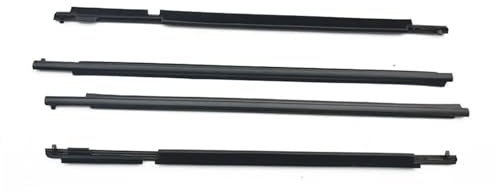 BEUTEE Kantenschutz 4PCS Für Toyota Für Prado 2010 2011-2018 wasserdichte Druck Dicht Streifen Auto Äußere Tür Windows Gummi Weathers Auto Zubehör Gummidichtung