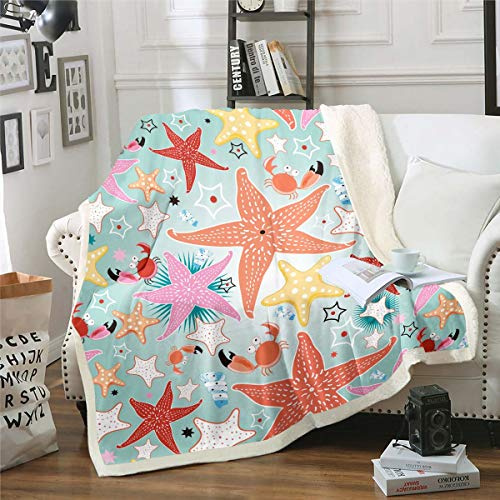 Bonita manta de forro polar para niños, cobija Sherpa con diseño de caricatura, diseño de flamenco rosa, manta de felpa a cuadros verdes, manta mullida para decoración de habitación, tamaño King, 87 x