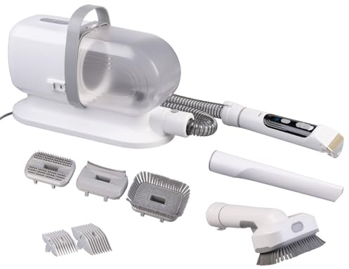Sweetypet tosatrice cani: Macchina per tosare animali domestici, 12 kPa aspirapolvere per pellicce, 350 Watt (tagliapeli animali, tosatrice cani a batteria, animale domestico)