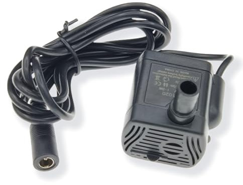 Solar Fountain Pump,Mini Water Pump Replacement,12v DC Pond Pu-mp,Small Pump for Wa-TER Feature,Fish Tank Water P-ump,Powerful and Versatile Submersible W-ater Pu-mp for Aquariums,1.5m