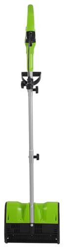 Elektrische Schneefräse Schneekehrmaschine Schneefräse,für Haushalt, die Fabrik, städtische Straßeninstandhaltung Schneeräumung,Räumbreite 30cm,8 m Auswurfweite,Grün
