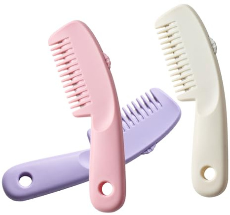 ABOOFAN 3pezzi Pettini da per Styling dei Capelli Pettine per Tagliare la Frangia Strumento per Diradare i Capelli Spessi per Uomini e Donne Leggero e Portatile