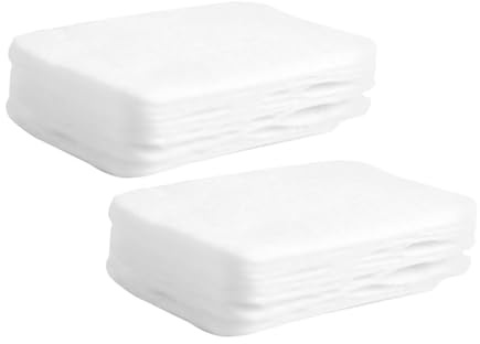 FONDOTIN Lingettes Démaquillantes Lavables en Coton Doux 200pcs pour Visage, Légères et Sûres Peau, Voyage et Usage Quotidien