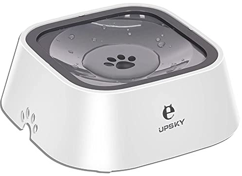 UPSKY No-Spill Pet Water Bowl, Slow Water Feeder, No-Slip Pet Water Dispenser 35oz Feeder Bowl for Dogs and Cats