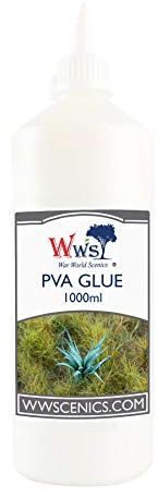 War World Scenics PVA Kleber 1000ml Dekorativ Kunstgewerbe Modellbau Scrapbooking Kartenbasteln