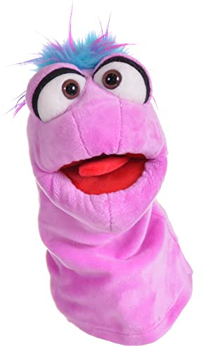 Living Puppets handdocka quasselmask påse av tyg i storlek 25 cm, B 842