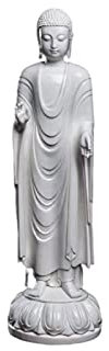 Buddhastatue Keramik meditierende Buddha-Statue Figur-Ornament, Zen-Garten-Buddha-Skulptur, Innenraum-Inneneinrichtung for Haus, Garten, Terrasse, Porchgartenkunstdekoration Bastelpuppen Ornamente Ges