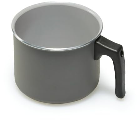 Moneta Melodia Finegres Bollilatte 14cm, rivestimento naturale FineGres (NO PFAS), anche per induzione. 100% Made in Italy.