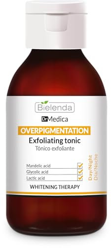 Bielenda Dr Medica Overpigmentation Peeling Tonic, helps reduce skin discoloration and blemishes, 250 ml