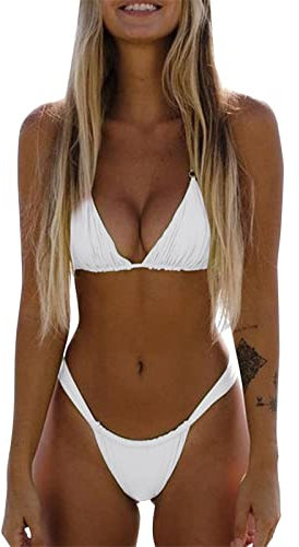 Corset top Lounge Set Damen Rock geldbörse Damen Shaping Bikini Hose Bikini Damen Triangel Highwaist-Bikini nupure probadent bekinini bauchweg Badeanzug Weiss badeanzüge für Frauen surfshir