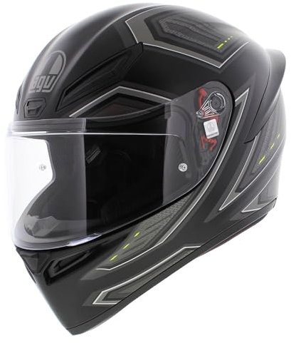 AGV K1-S Sling Helm, schwarz matt/grau, XL (61/62)