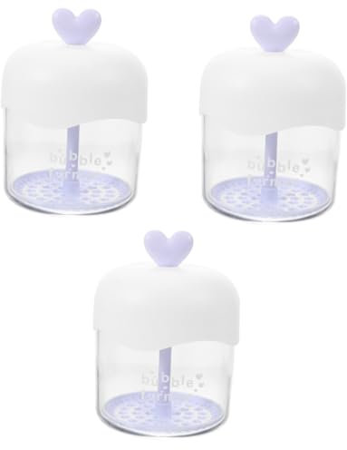 FRCOLOR 3pcs Bubbler Reusable Plasticard Hand Lotion Bubble Machine Cleansing Shampoo Face Wash Foam Maker Marshmallow Facial Cleaning Supply Plastic Foaming Maker