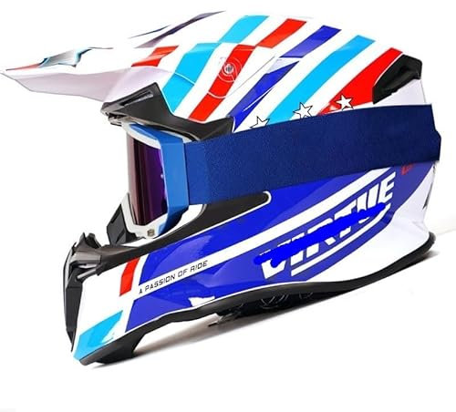 Integralhelm - Motorradhelm Integralhelm, Motorradhelm Offenes Gesicht, Integralhelm(03,XXL)