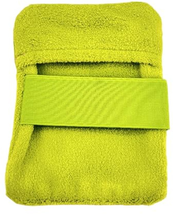 Harilla Sand Removal Bag Wipe Cleaner Beach Accessories Sand for Recreation Surf Camping Essentials Outdoor Activities Vacation, Yellow, S