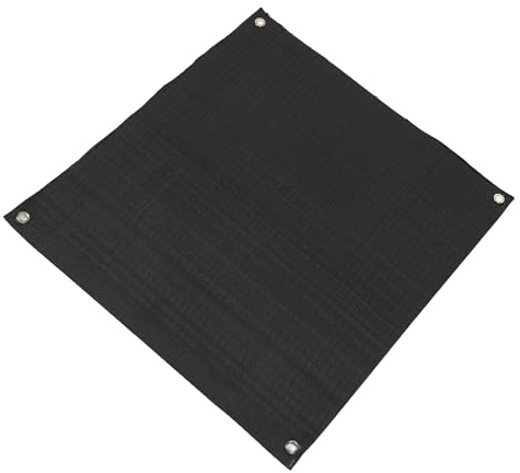 Anneome Rete di Sicurezza per Tiro L'Arco 2mm Nera 50x50cm, Paraspifferi Fermafrecce Professionale per Allenamento e Campo di Tiro, Fondo di Contenimento Frecce per Giardino e Uso Indoor