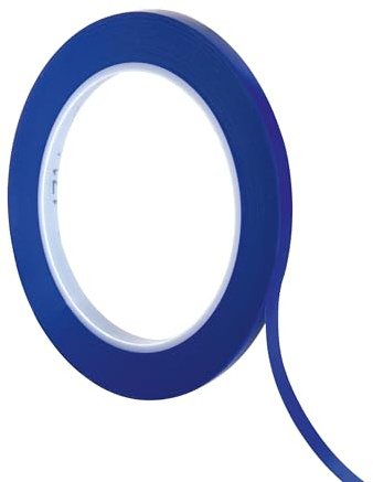 3M 471 högkvalitativ mjuk PVC-tejp, 9,52 mm x 32,9 m, indigo 1 per förpackning | 1-pack